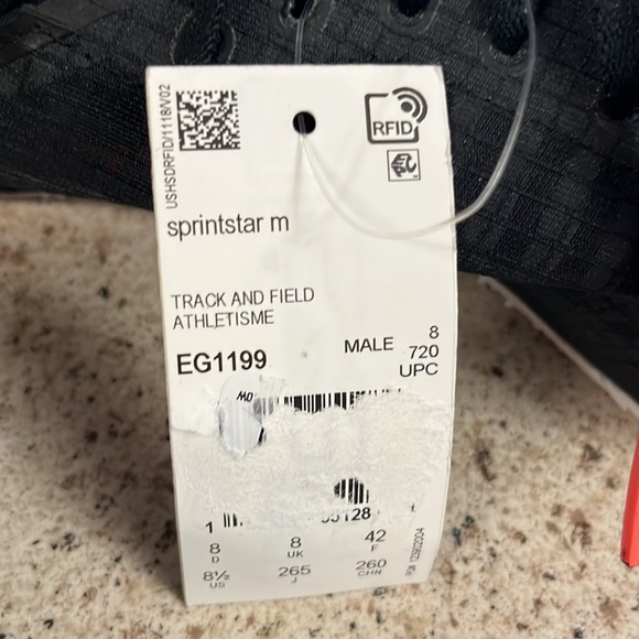 adidas Shoes Adidas Sprintstar Track And Field Cleats Mens Size 85